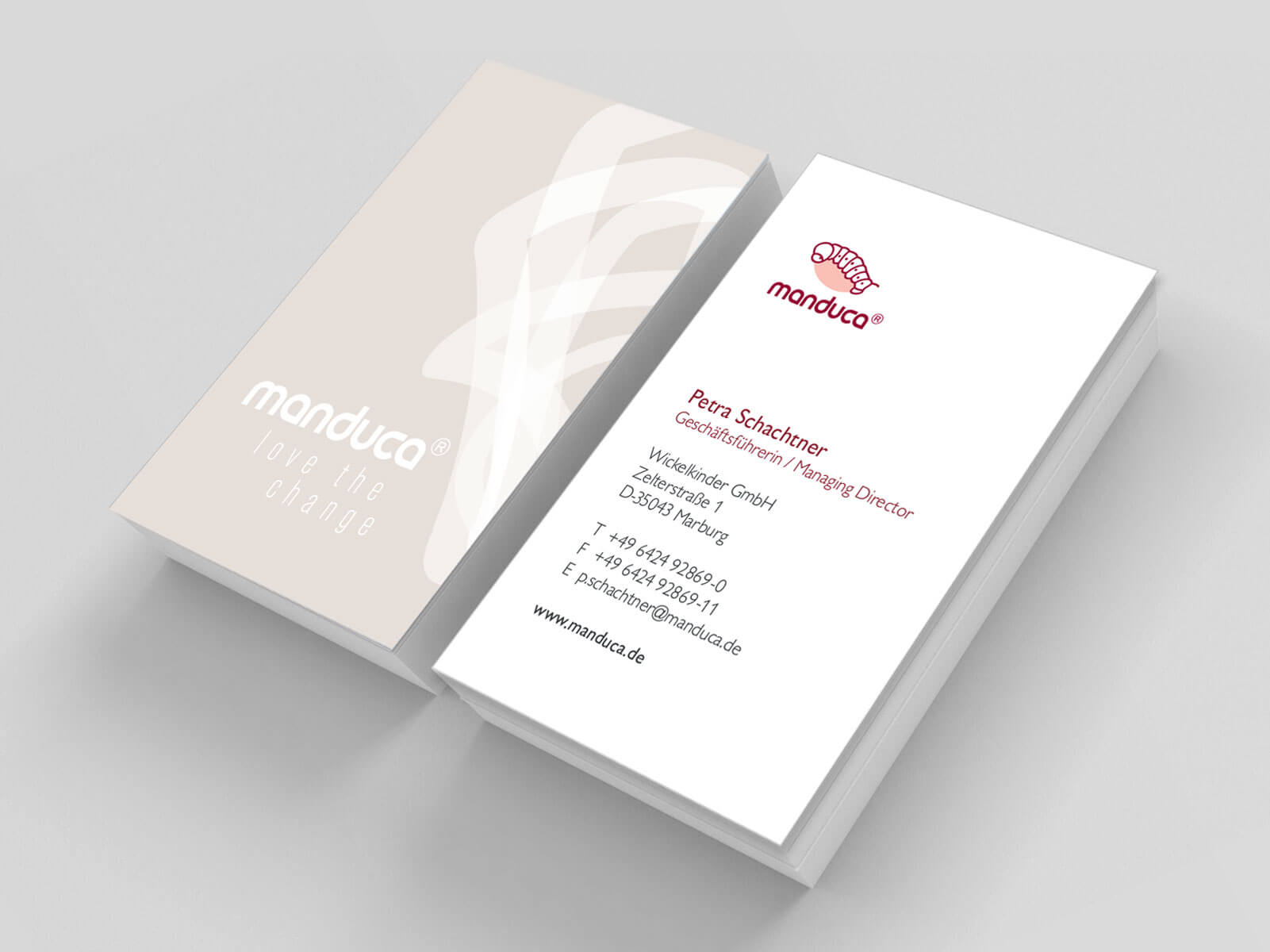 manduca. Das Design